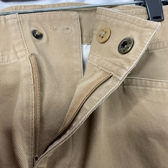 Lauren Ralph Lauren Khaki Twill Pants Horseshoe Charm Size 12 - Picture 5 of 13